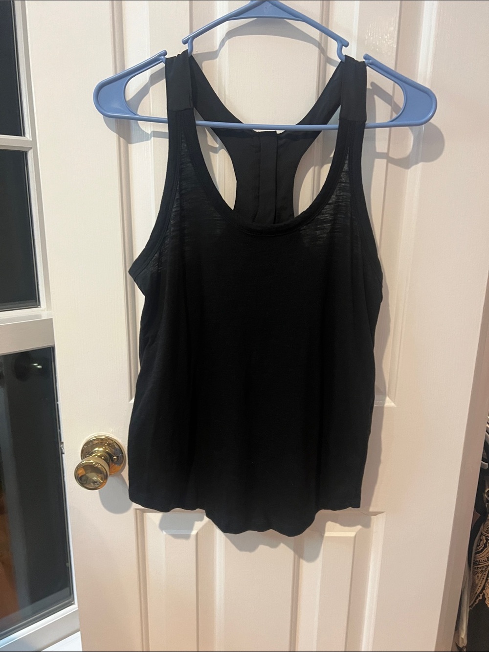 Banana Republic Black Racerback Tank - Sleek Sleeveless Top